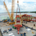 80T Heavy Duty Oil Platform Offshore Crane